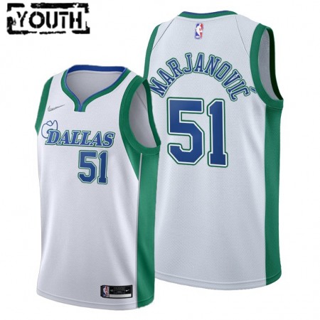 Maillot Basket Dallas Mavericks Boban Marjanovic 51 Nike 2021-22 City Edition Swingman - Enfant